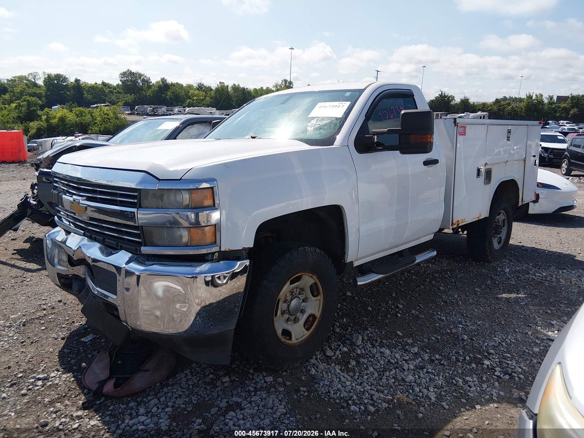 2015 CHEVROLET SILVERADO 2500HD WT — снимка 2