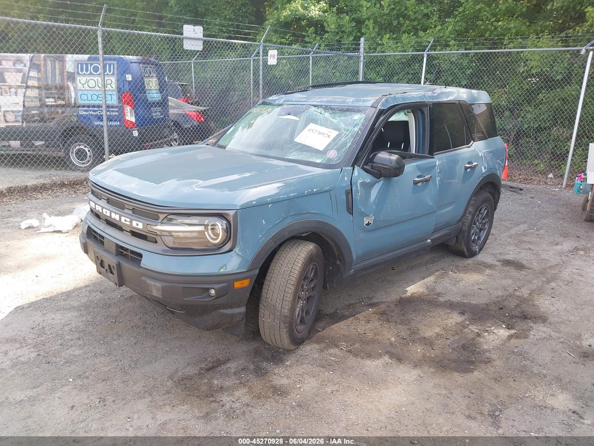 2022 FORD BRONCO SPORT BIG BEND — снимка 2