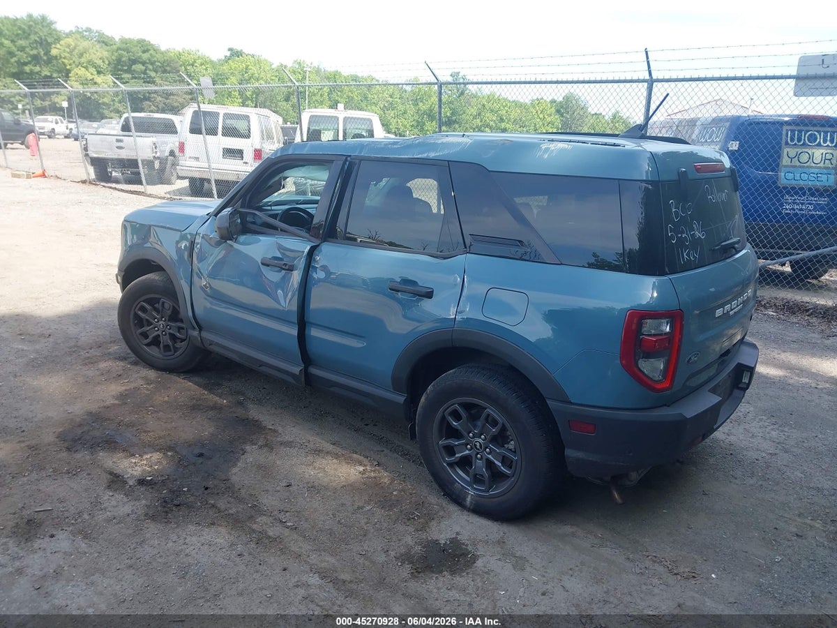 2022 FORD BRONCO SPORT BIG BEND — снимка 3