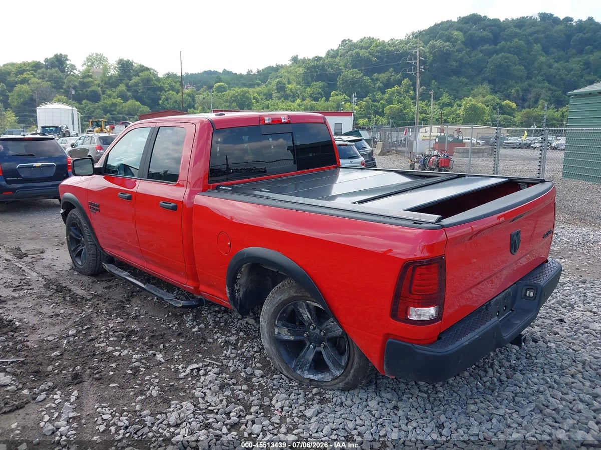 2022 RAM 1500 CLASSIC WARLOCK 4X4 6'4 BOX — снимка 3
