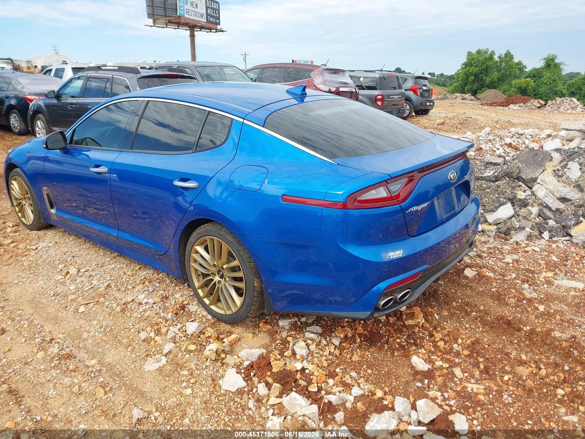 2018 KIA STINGER — снимка 3