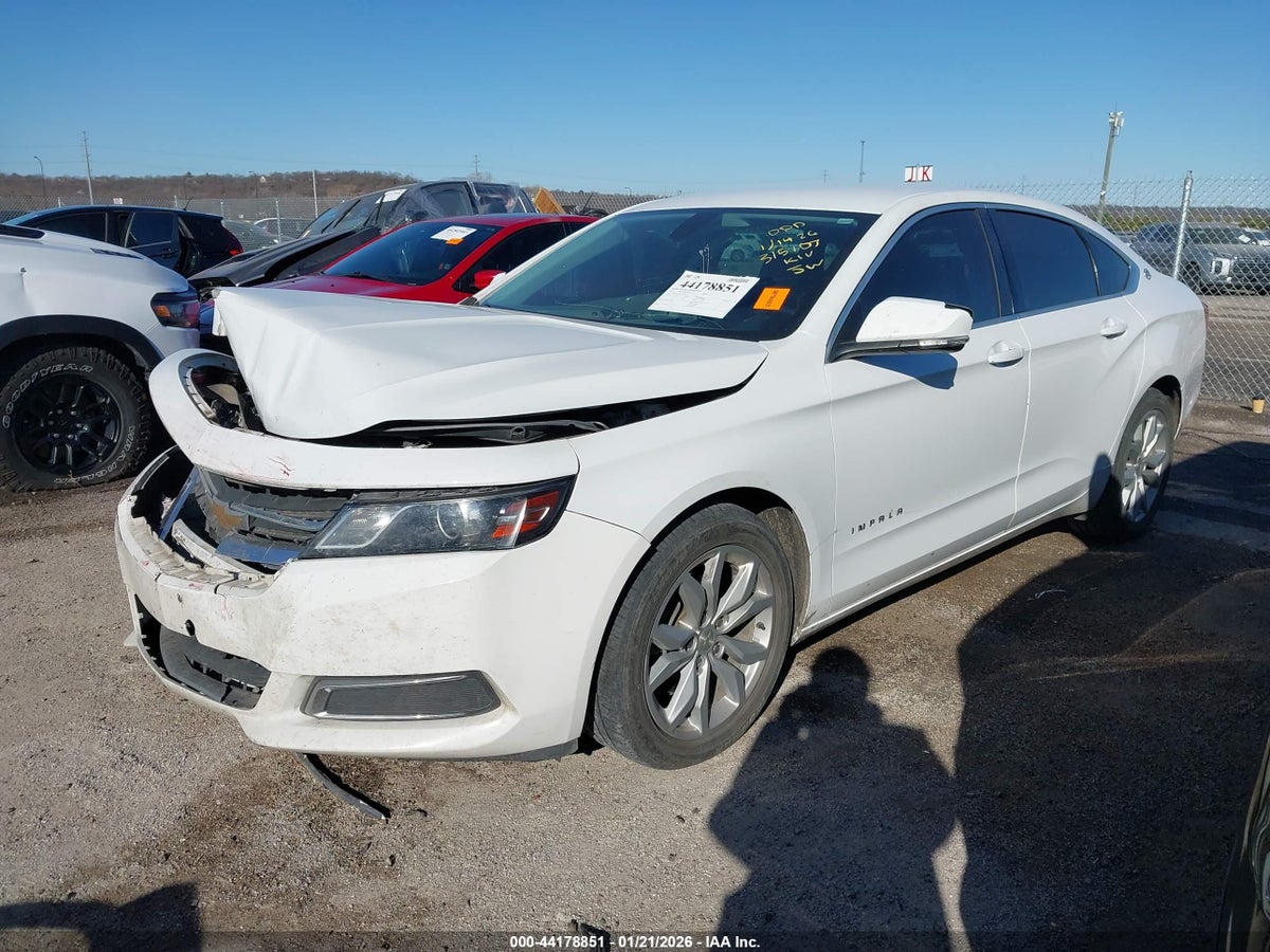 2017 CHEVROLET IMPALA 1LT — снимка 2