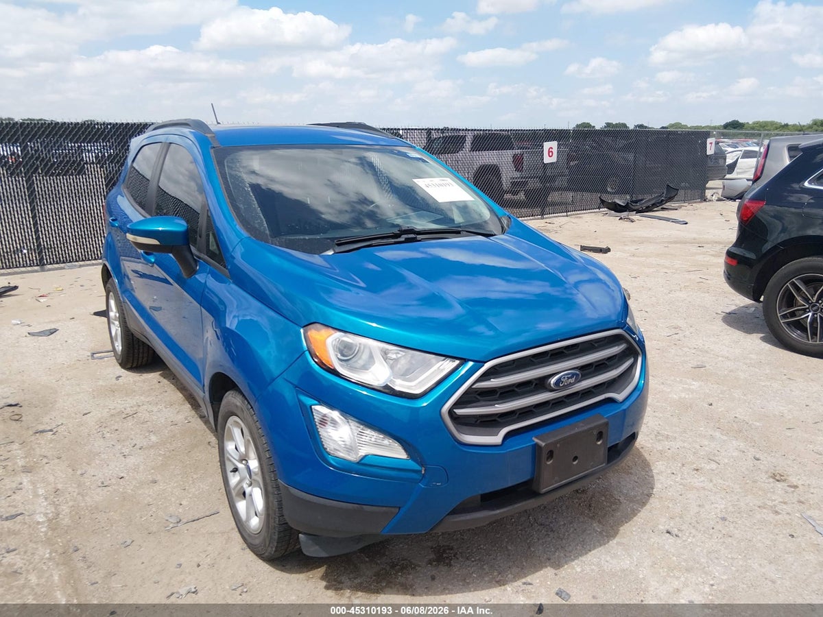 2020 FORD ECOSPORT SE