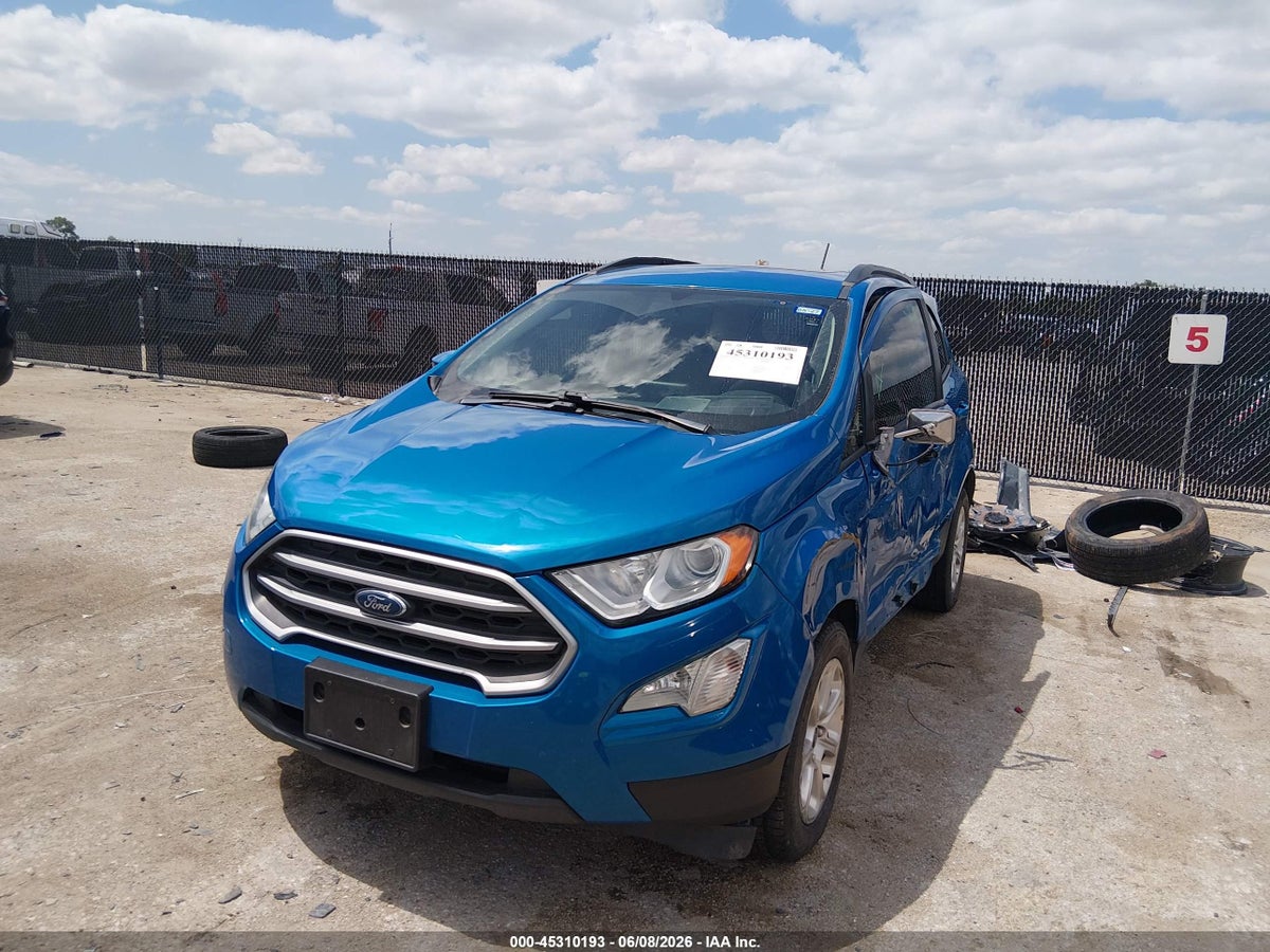 2020 FORD ECOSPORT SE — снимка 2