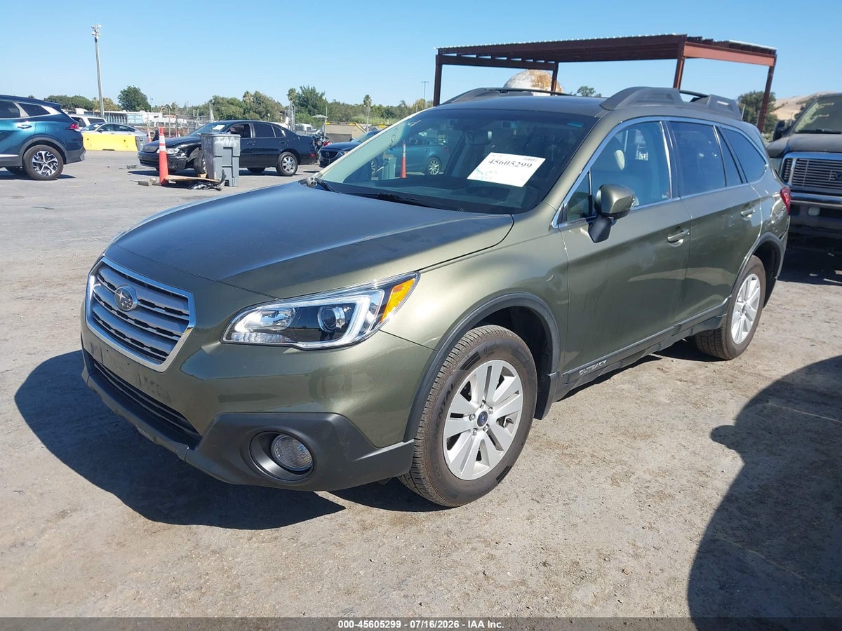 2015 SUBARU OUTBACK 2.5I PREMIUM — снимка 2