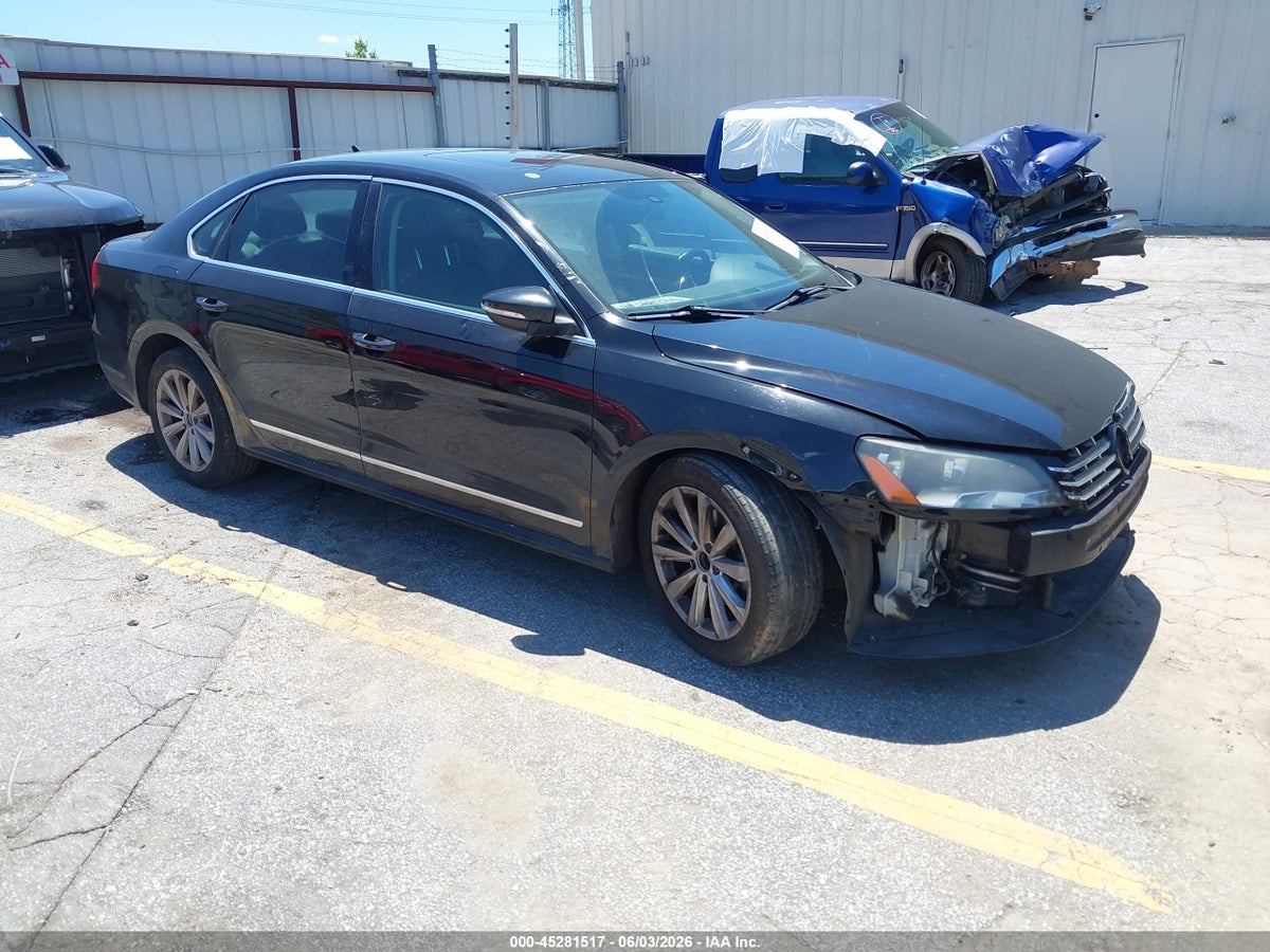 2012 VOLKSWAGEN PASSAT 2.5L SEL