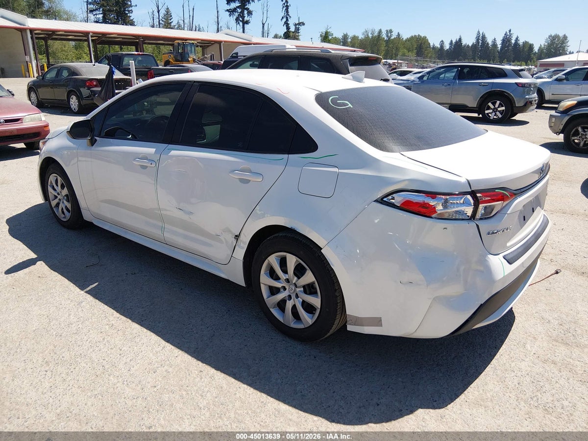 2021 TOYOTA COROLLA LE — снимка 3