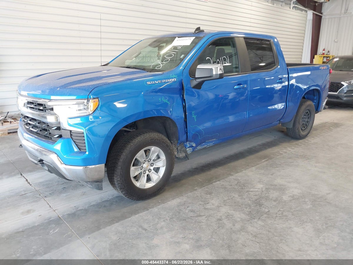 2025 CHEVROLET SILVERADO 1500 4WD STANDARD BED LT — снимка 2