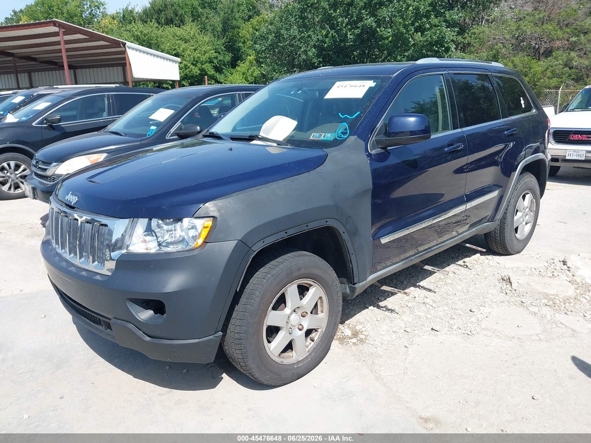 2012 JEEP GRAND CHEROKEE LAREDO — снимка 2