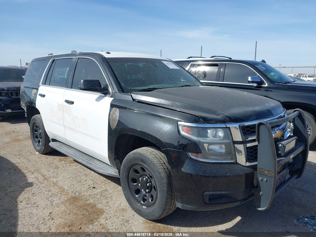 2016 CHEVROLET TAHOE COMMERCIAL FLEET
