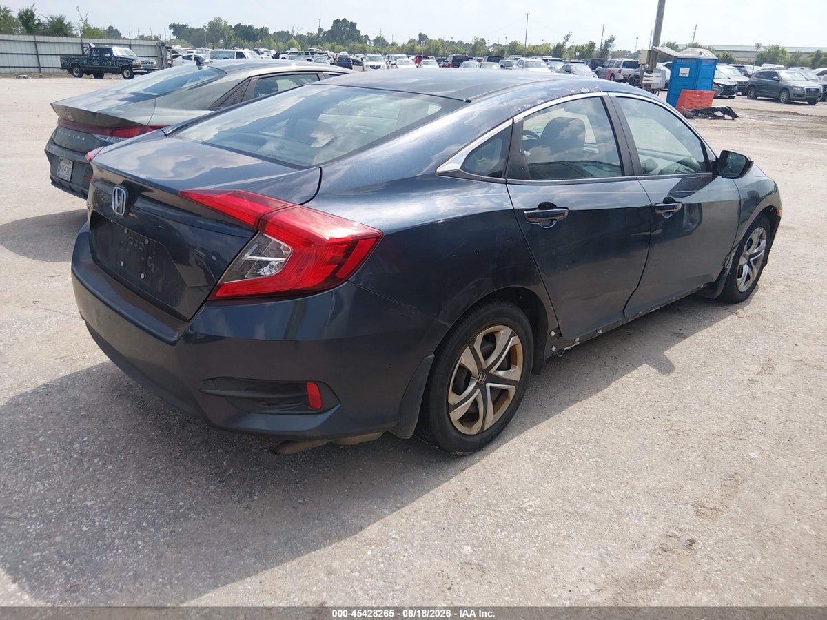 2017 HONDA CIVIC LX — снимка 4
