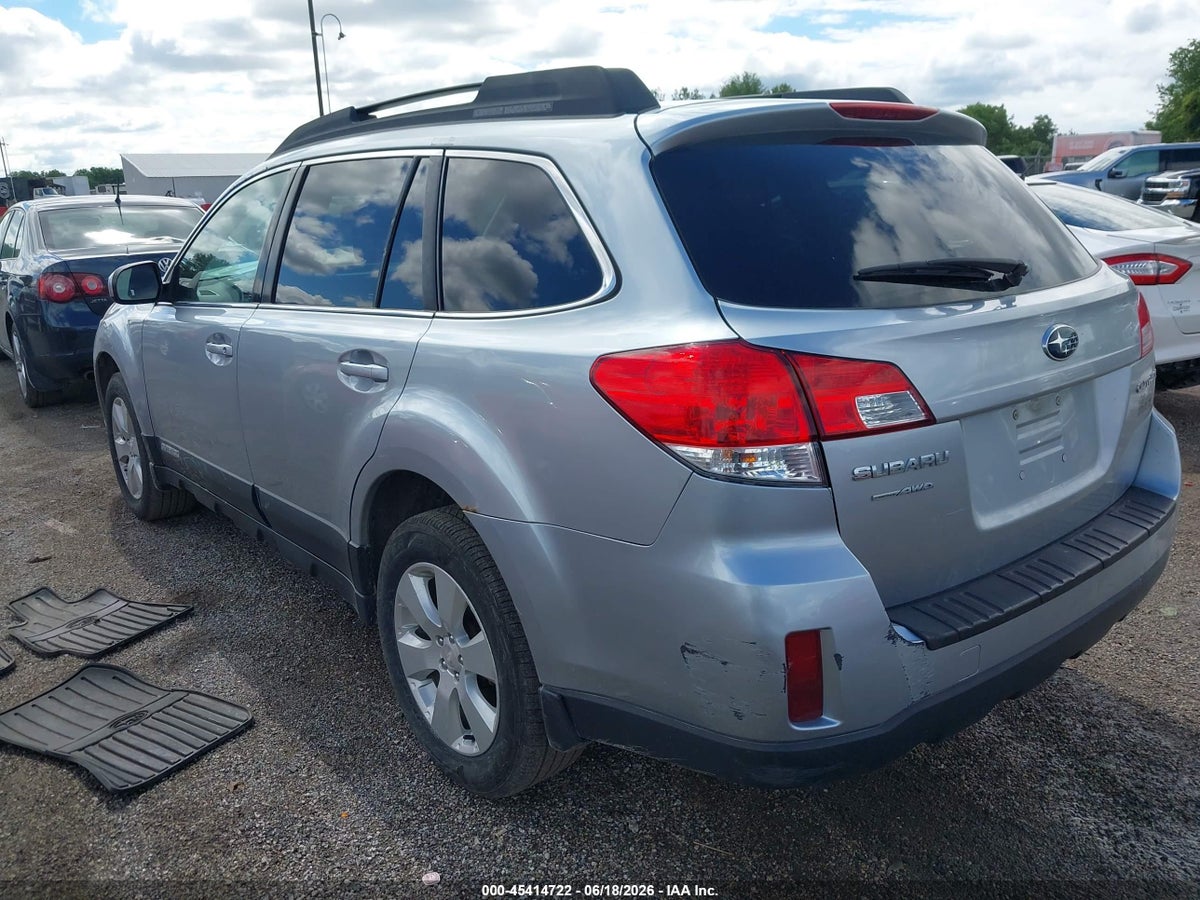 2012 SUBARU OUTBACK 2.5I PREMIUM — снимка 3