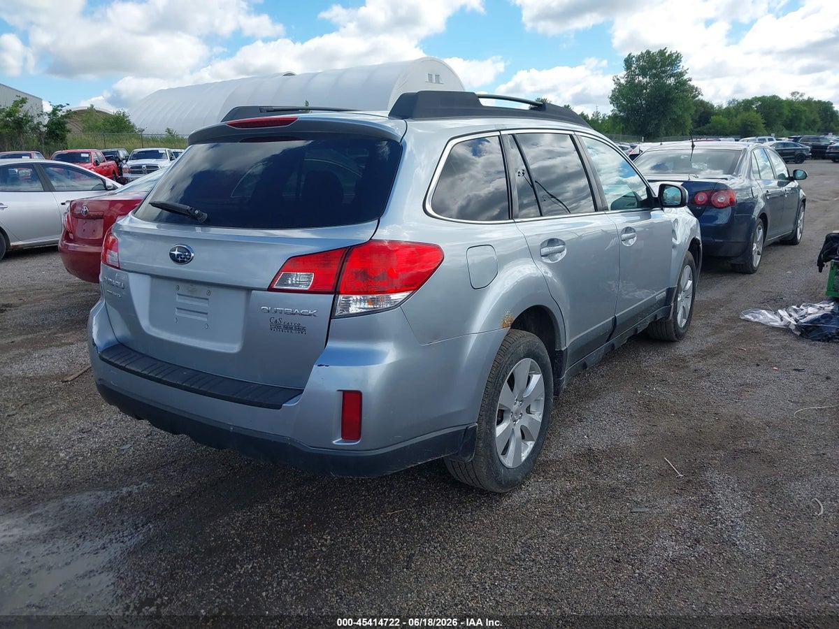 2012 SUBARU OUTBACK 2.5I PREMIUM — снимка 4