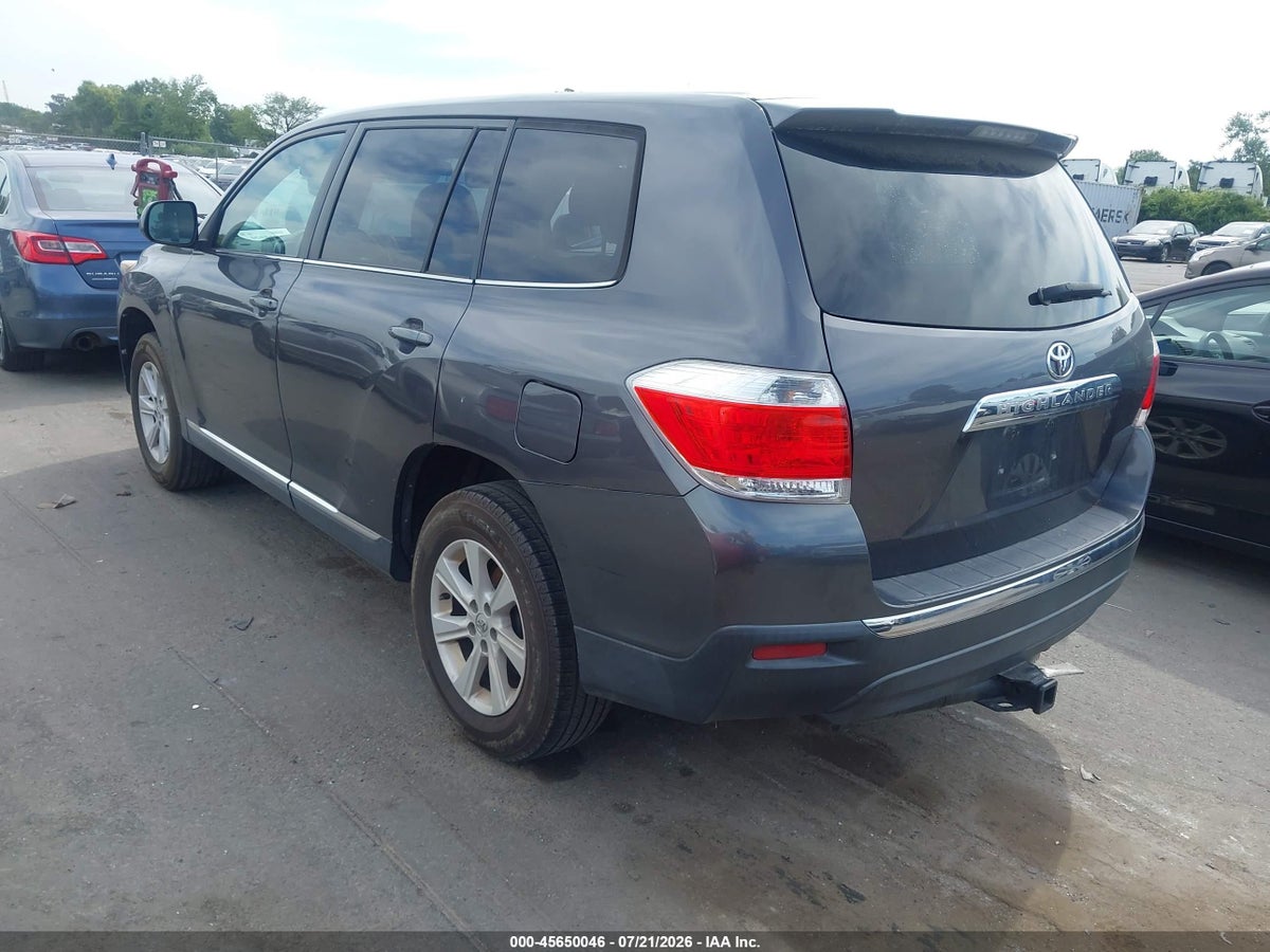 2013 TOYOTA HIGHLANDER — снимка 3