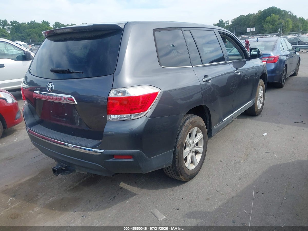 2013 TOYOTA HIGHLANDER — снимка 4