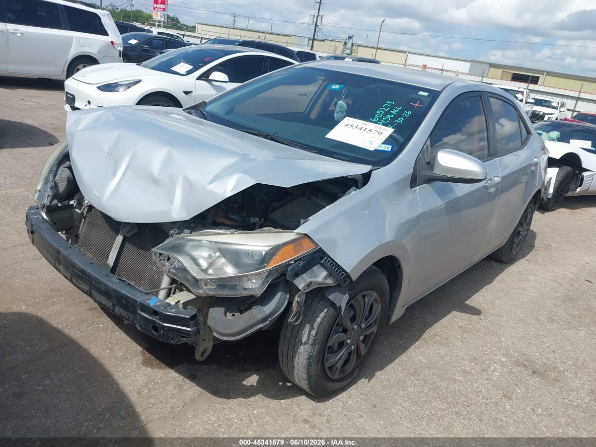 2015 TOYOTA COROLLA L — снимка 2