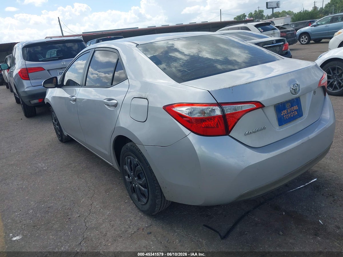 2015 TOYOTA COROLLA L — снимка 3
