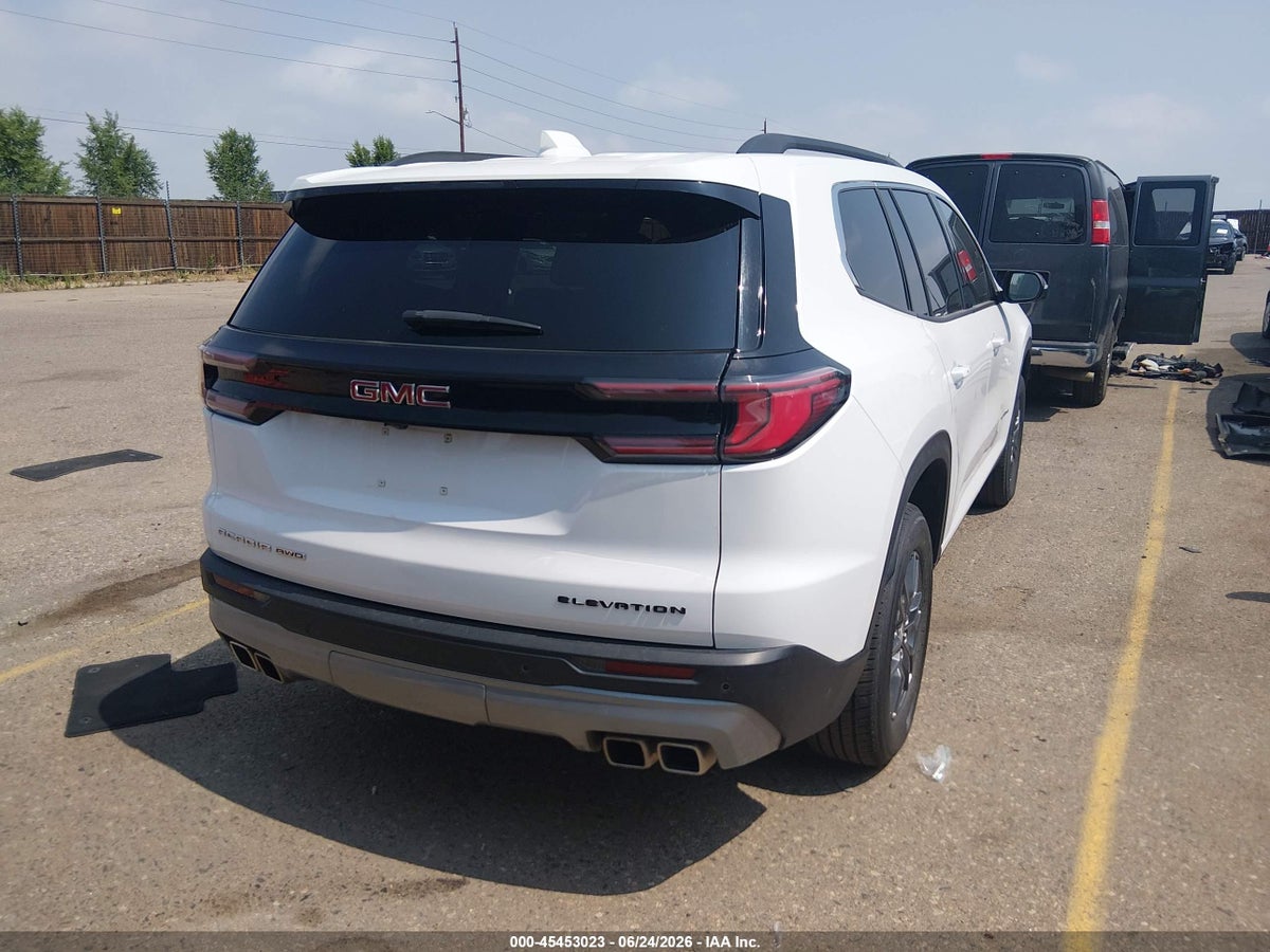 2025 GMC ACADIA AWD ELEVATION — снимка 4