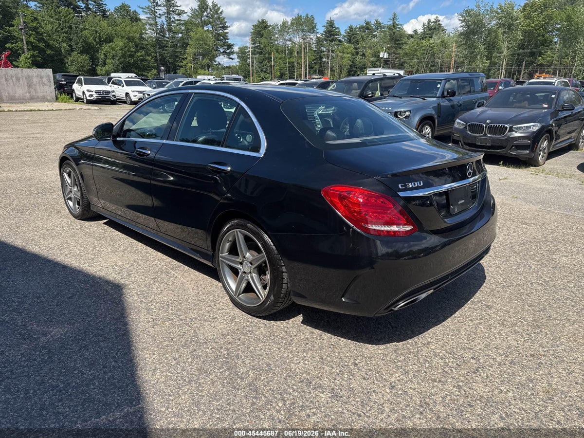 2015 MERCEDES-BENZ C 300 SPORT 4MATIC — снимка 3