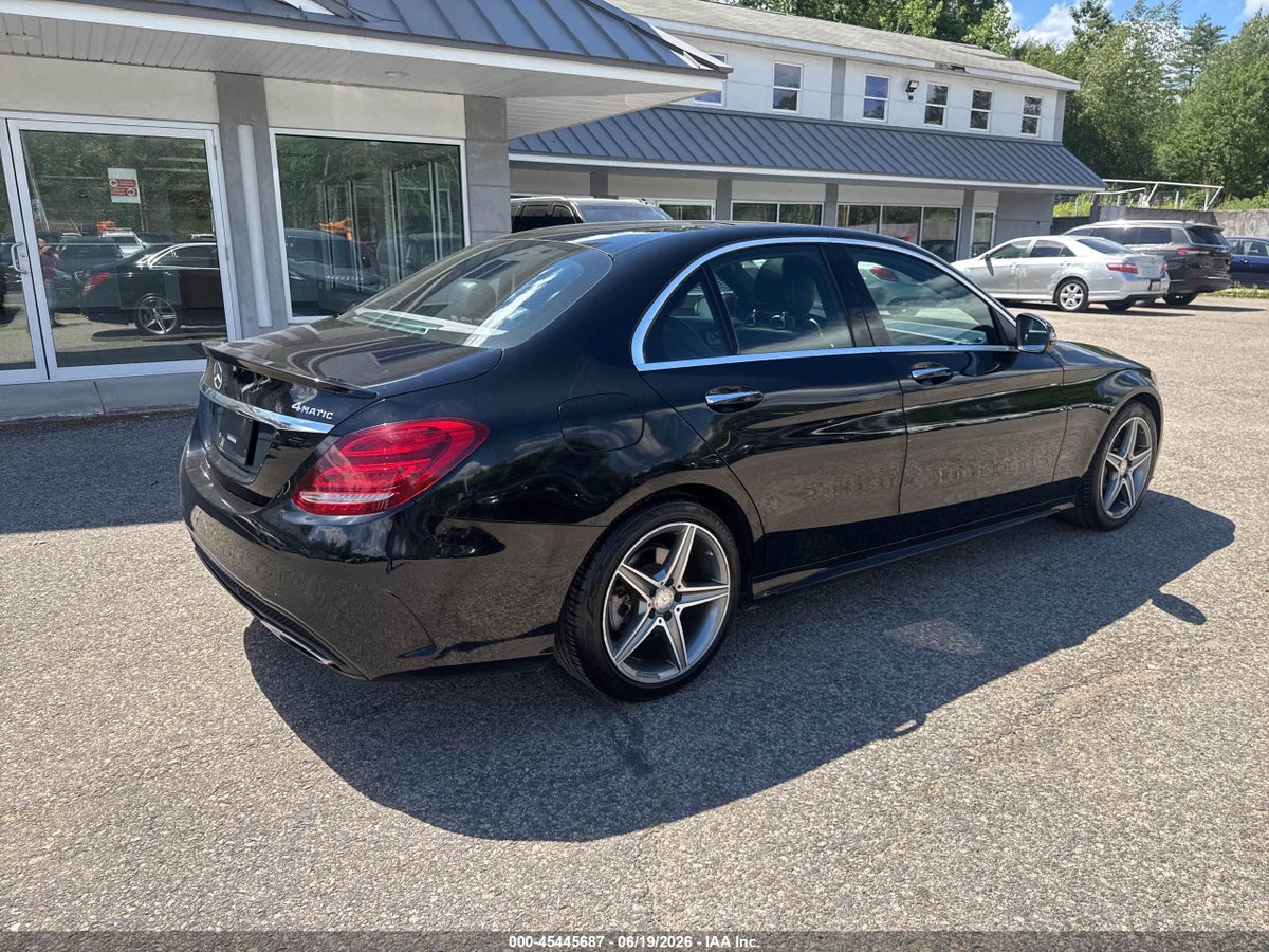 2015 MERCEDES-BENZ C 300 SPORT 4MATIC — снимка 4