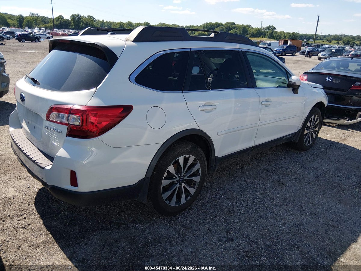 2015 SUBARU OUTBACK 2.5I LIMITED — снимка 4