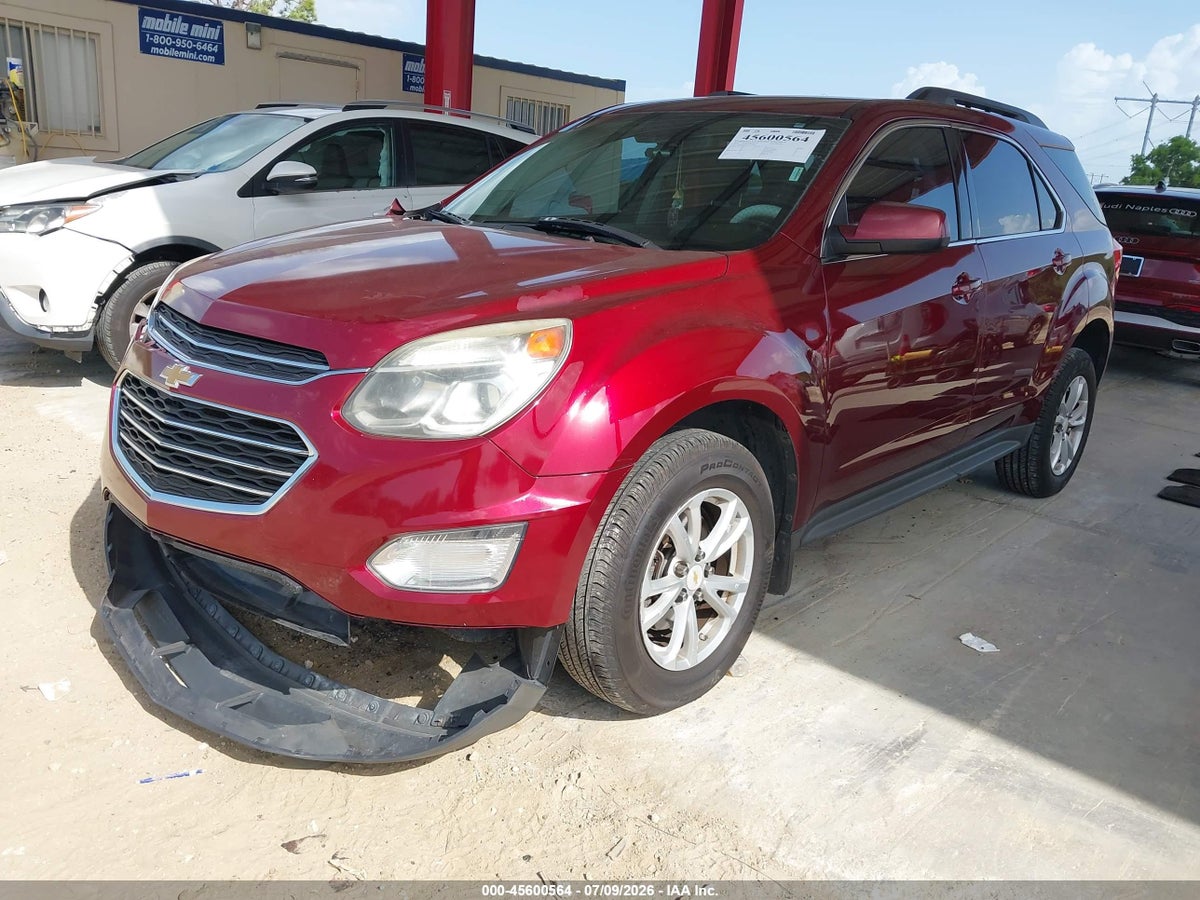 2016 CHEVROLET EQUINOX LT — снимка 2