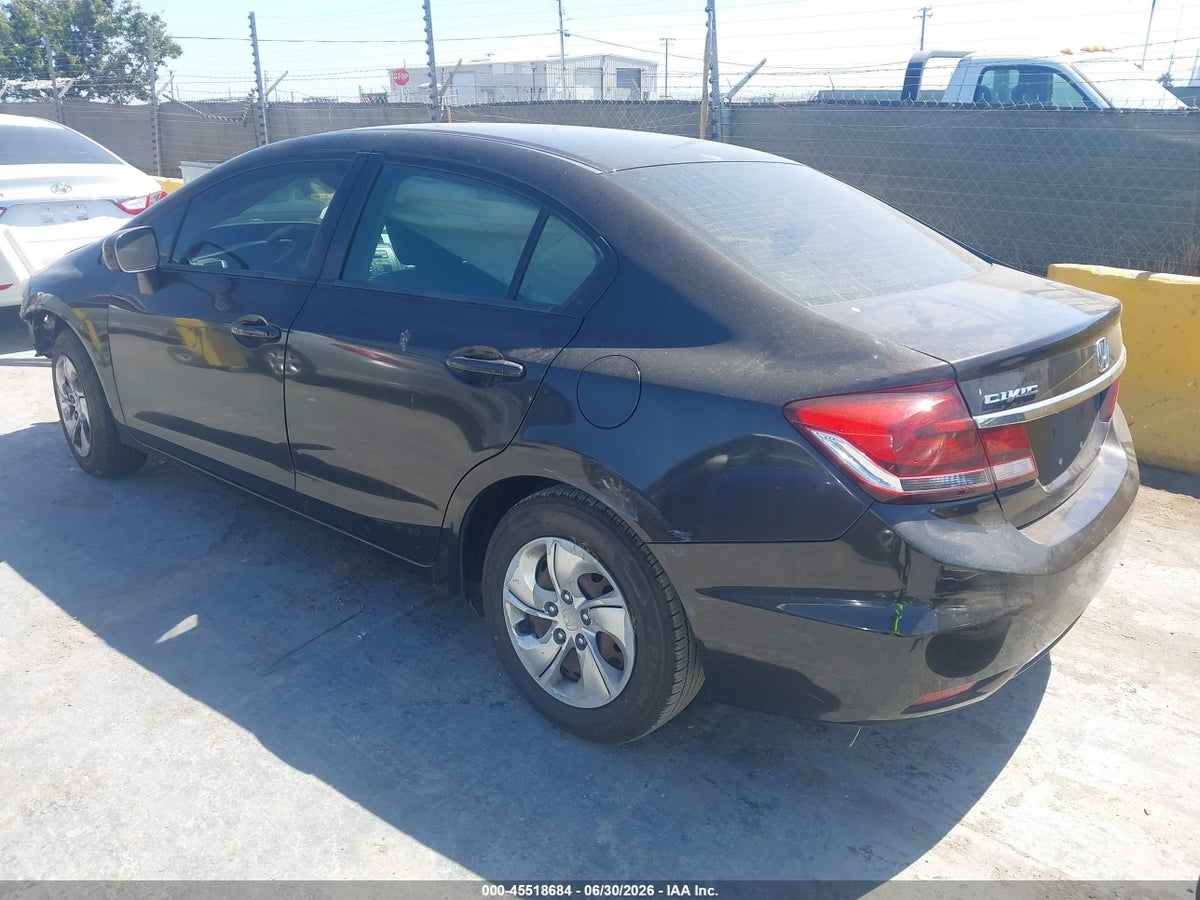 2014 HONDA CIVIC LX — снимка 3