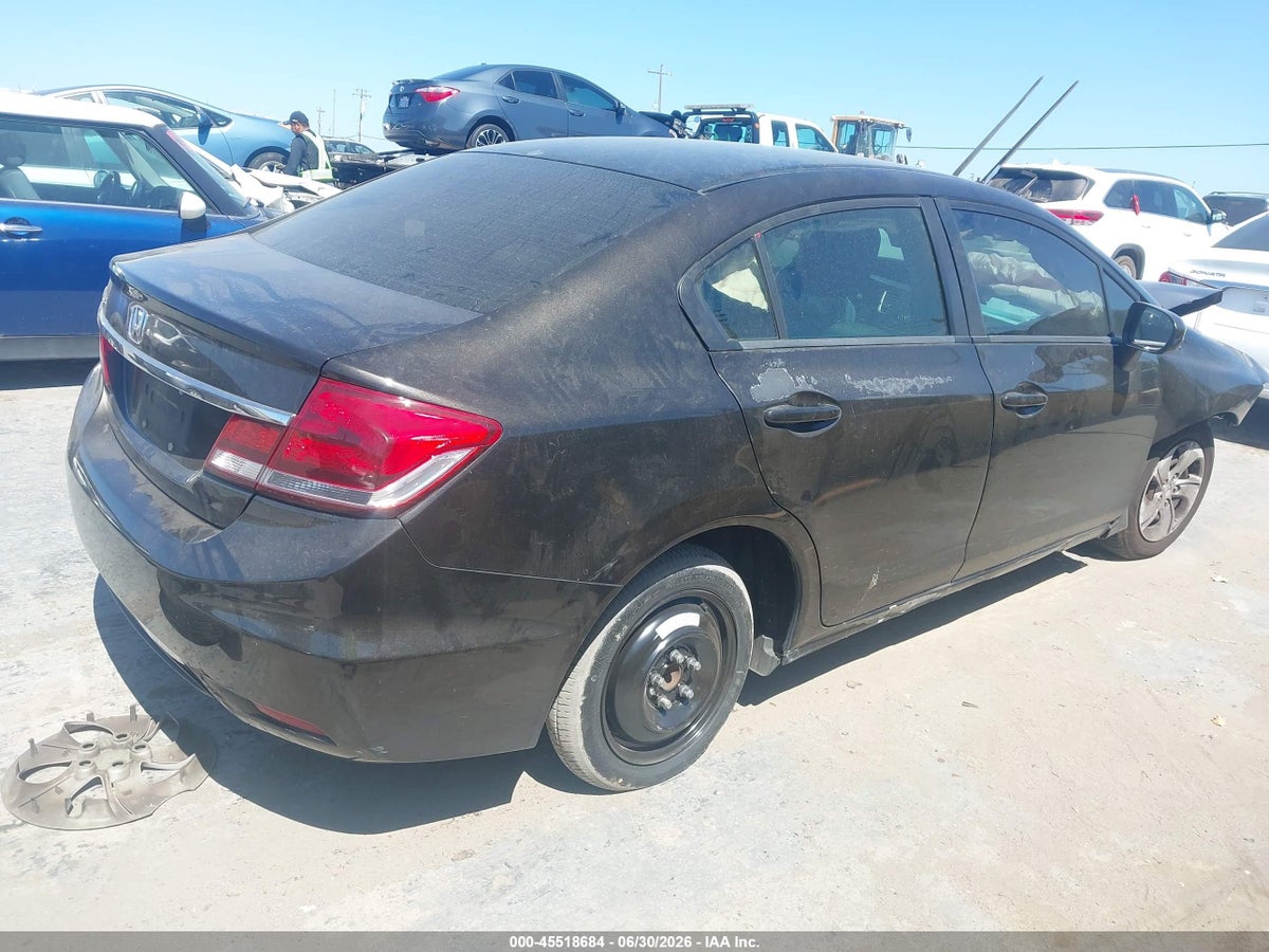 2014 HONDA CIVIC LX — снимка 4