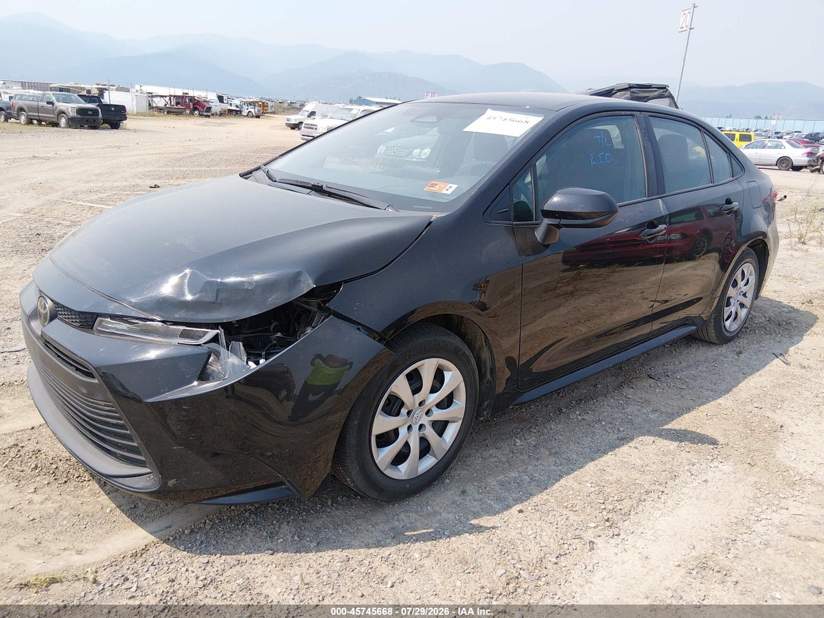 2025 TOYOTA COROLLA LE — снимка 2