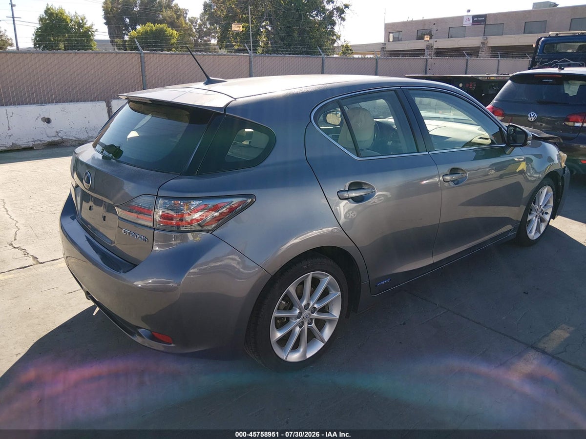 2012 LEXUS CT 200H PREMIUM — снимка 4