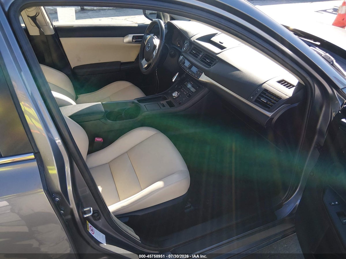 2012 LEXUS CT 200H PREMIUM — снимка 5