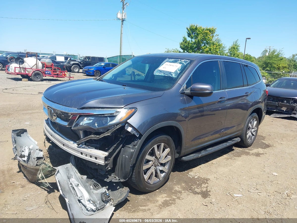 2021 HONDA PILOT AWD EX — снимка 2