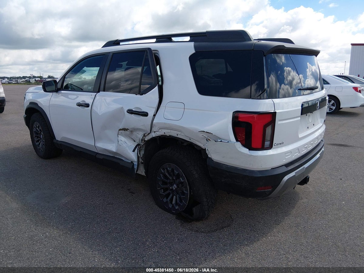 2026 HONDA PASSPORT AWD TRAILSPORT/AWD TRAILSPORT BLACKOUT — снимка 3