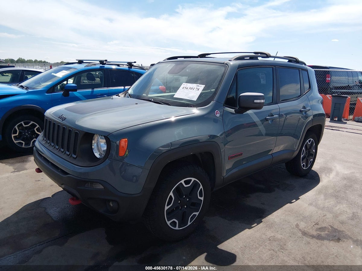 2016 JEEP RENEGADE TRAILHAWK — снимка 2