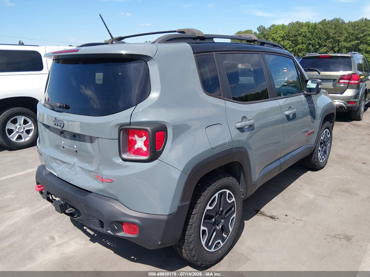 2016 JEEP RENEGADE TRAILHAWK — снимка 4
