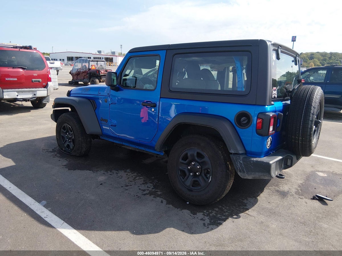 2026 JEEP WRANGLER SPORT 4X4 — снимка 3