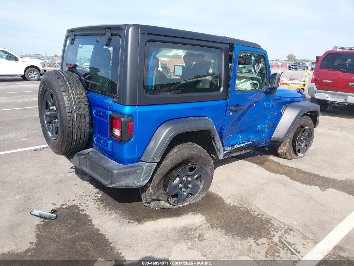 2026 JEEP WRANGLER SPORT 4X4 — снимка 4