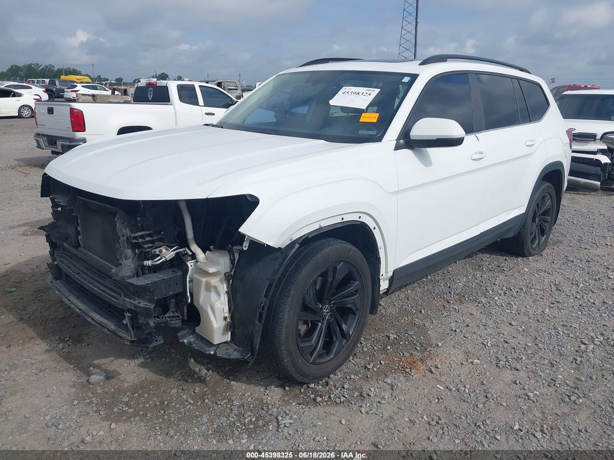 2021 VOLKSWAGEN ATLAS 3.6L V6 SE W/TECHNOLOGY — снимка 2