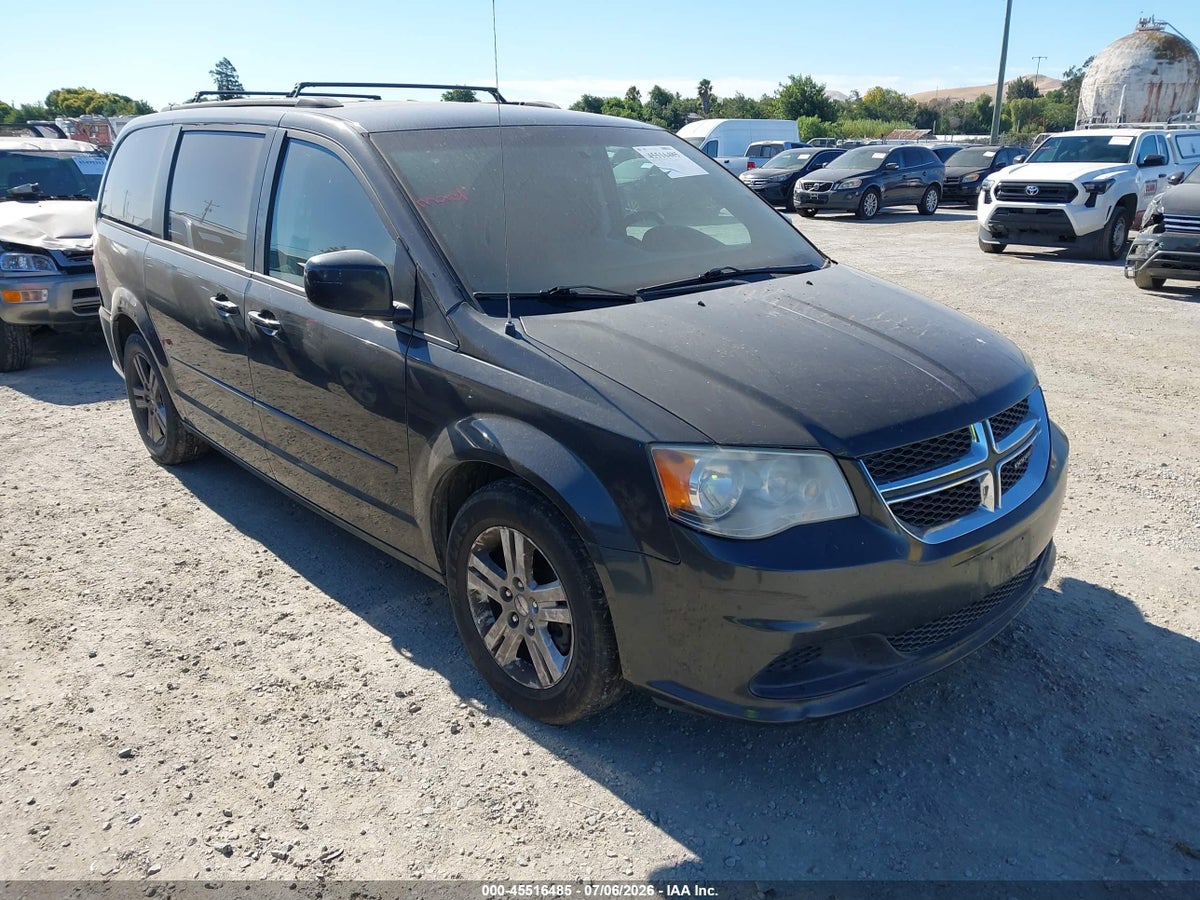 2012 DODGE GRAND CARAVAN SXT