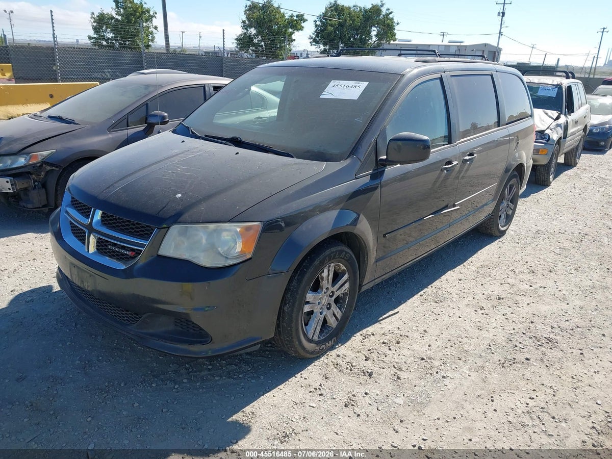 2012 DODGE GRAND CARAVAN SXT — снимка 2