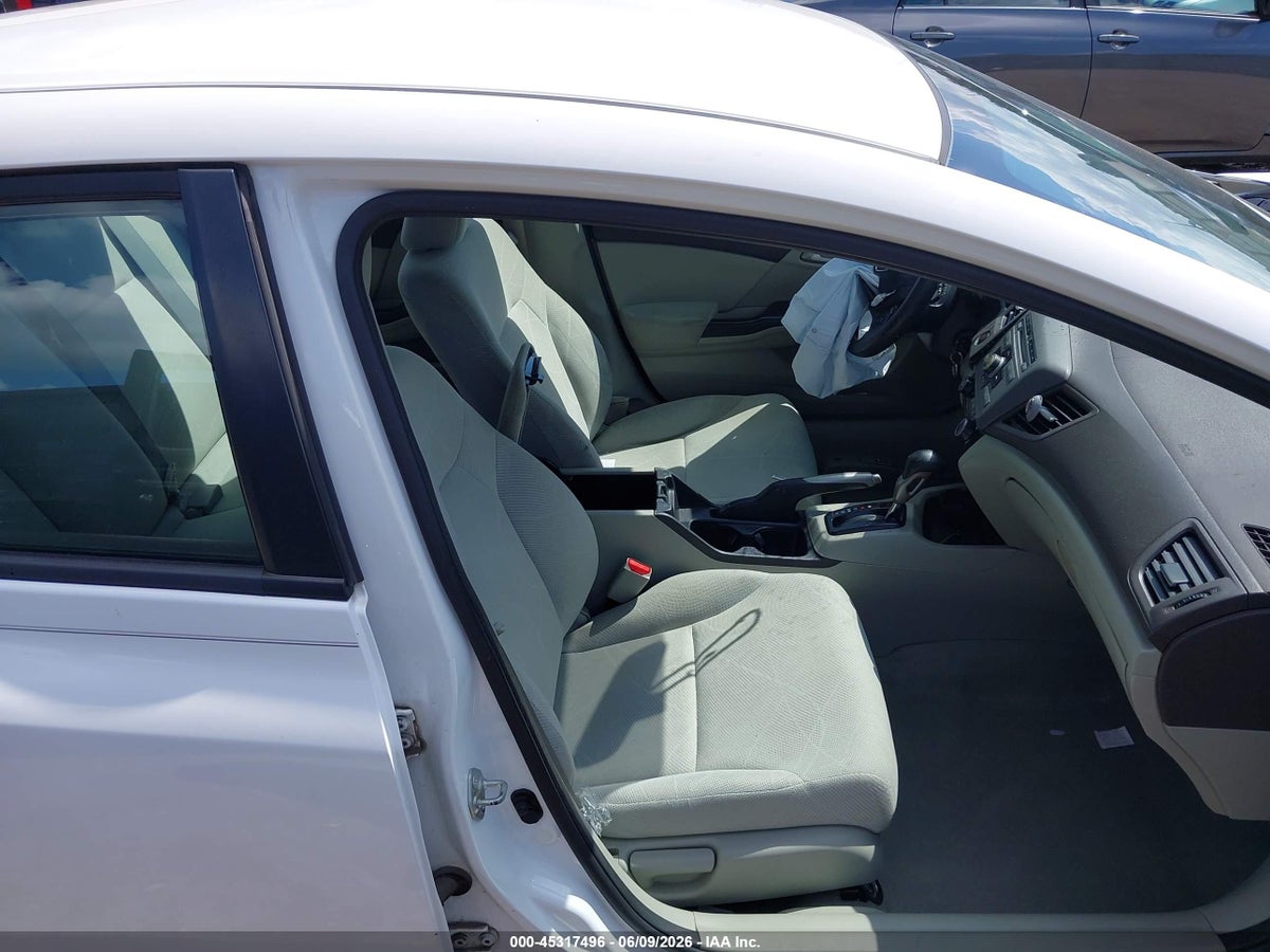2012 HONDA CIVIC LX — снимка 5