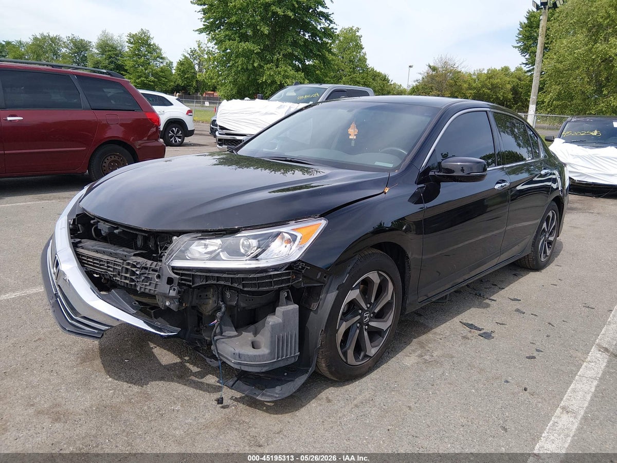 2017 HONDA ACCORD EX-L V6 — снимка 2