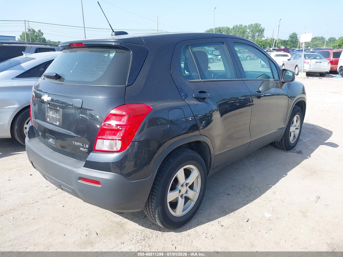 2016 CHEVROLET TRAX LS — снимка 4