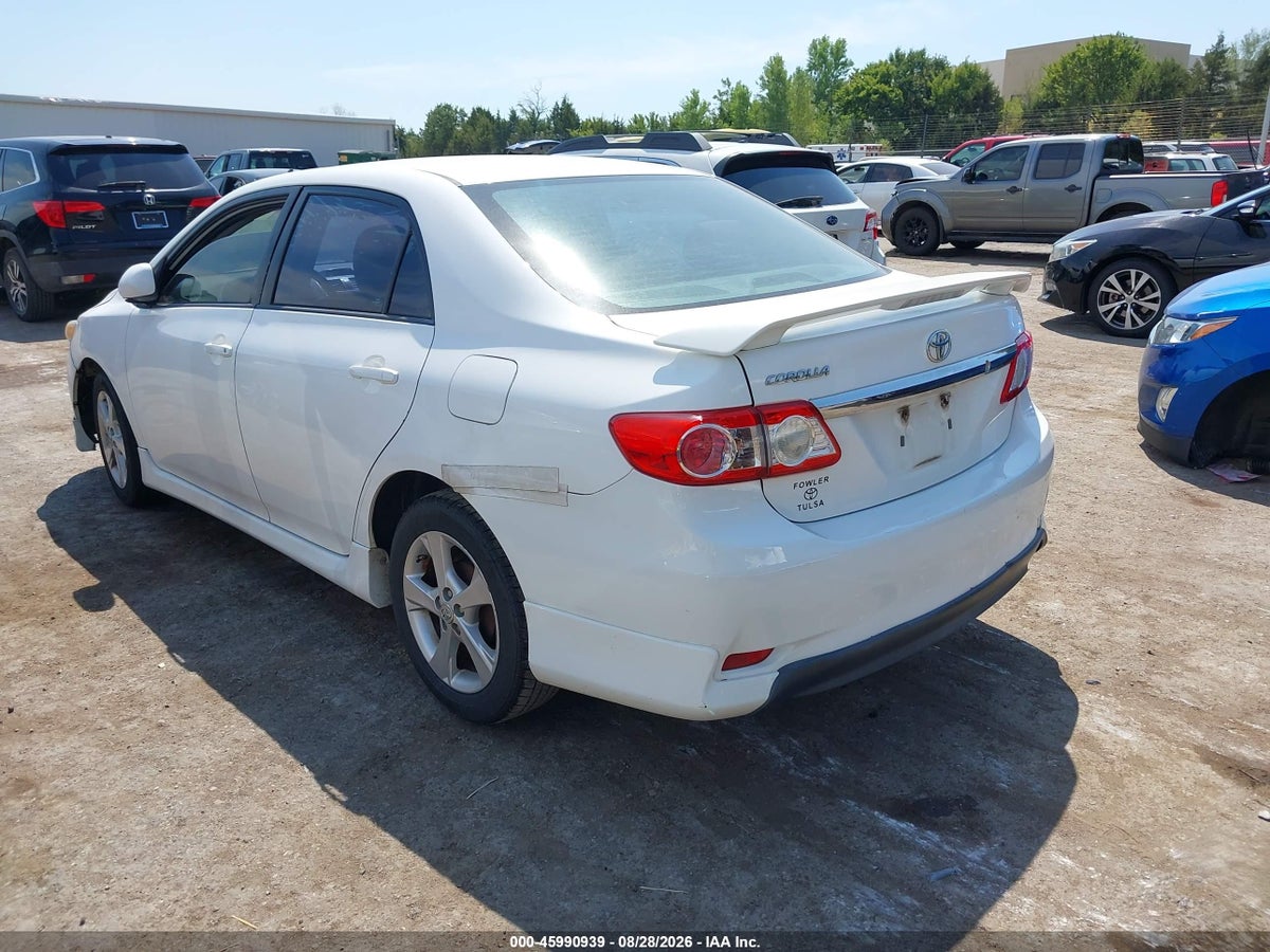 2013 TOYOTA COROLLA S — снимка 3