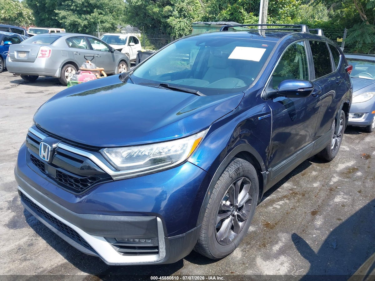 2021 HONDA CR-V HYBRID EX-L — снимка 2