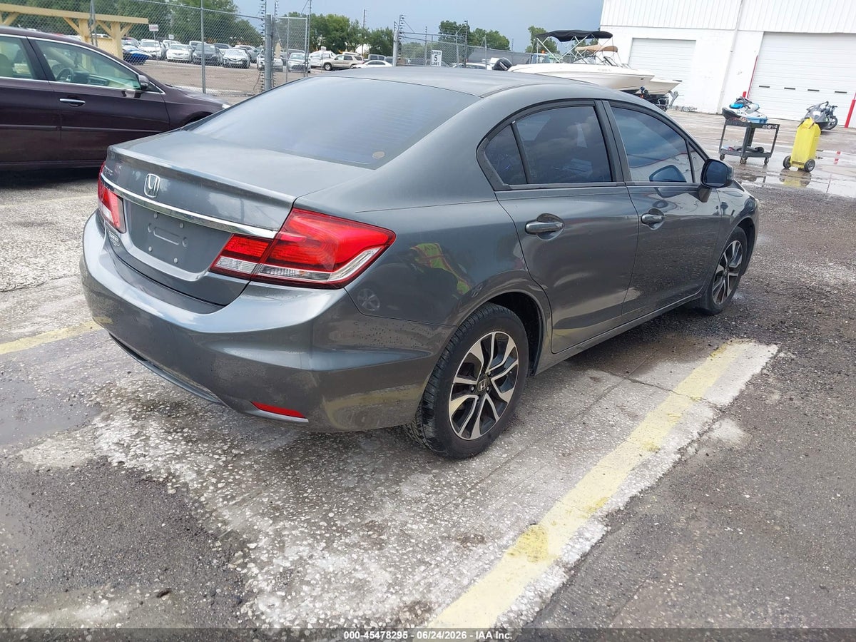 2013 HONDA CIVIC EX — снимка 4