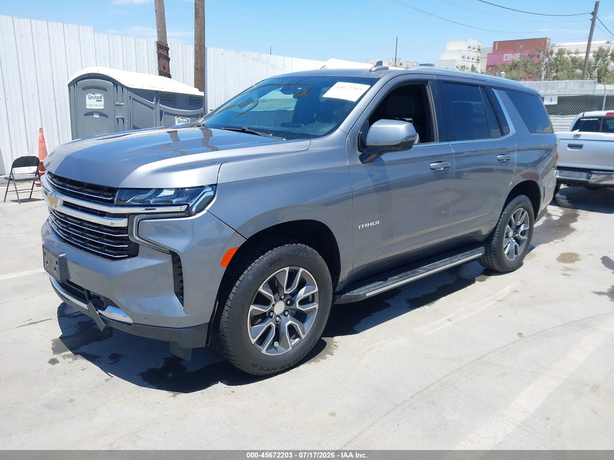 2021 CHEVROLET TAHOE 2WD LT — снимка 2