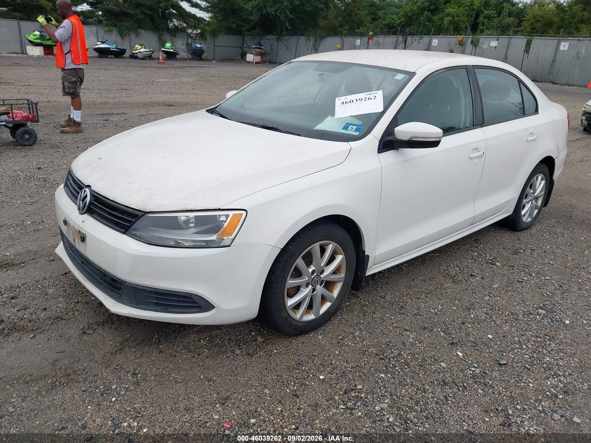 2012 VOLKSWAGEN JETTA 2.5L SE — снимка 2