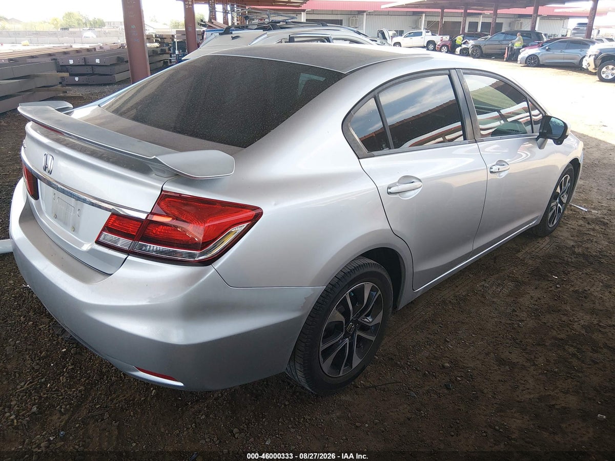 2014 HONDA CIVIC EX — снимка 4