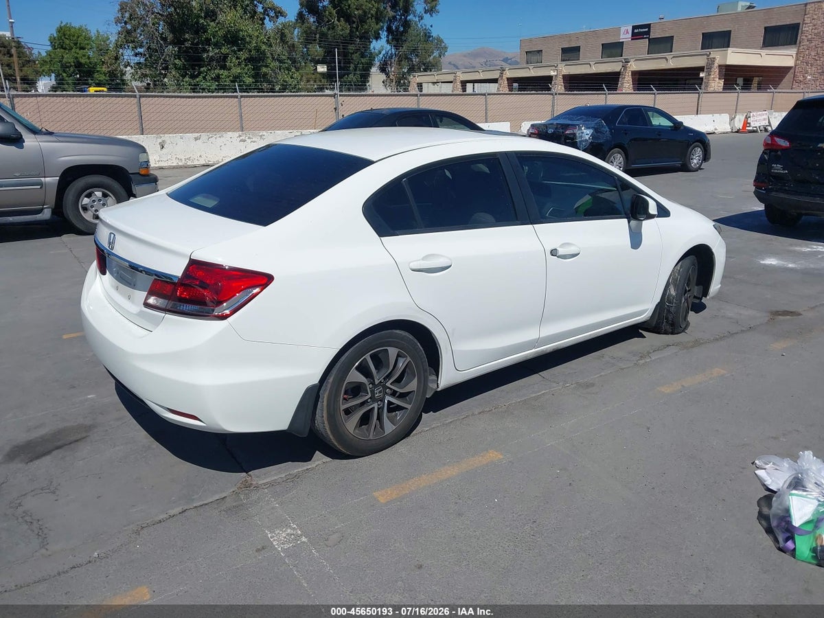 2013 HONDA CIVIC EX — снимка 4